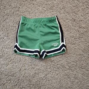 OshKosh B'gosh Green Athletic Shorts with Black Accents